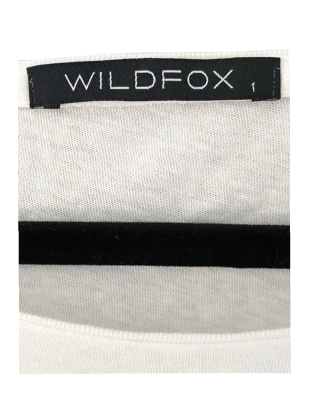 OG: new Wildfox Couture ☻ Manchester Mosaic Foil Skull Tee Shirt ☻︎ White Silver - Picture 10 of 16